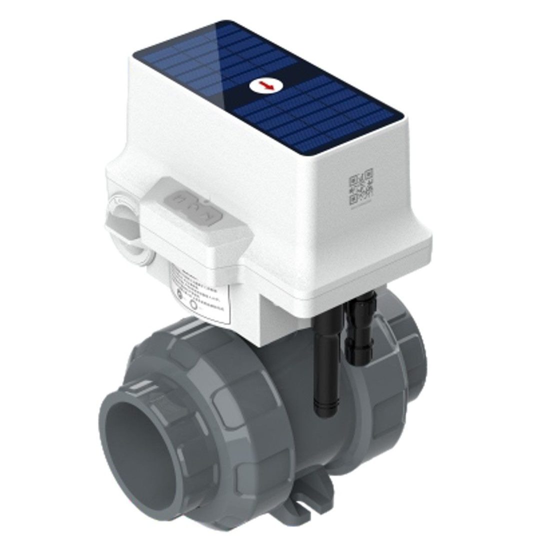 Motorised solution valve